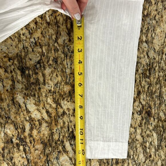 HD In Paris Anthropologie Blair Gauze Empire Babydoll Tunic Top Size 4 - Picture 10 of 11